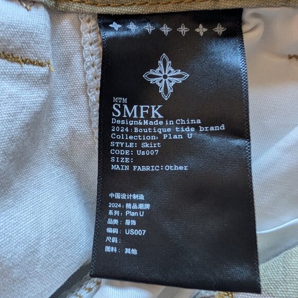 SMFK WildWorld Paratrooper Pants Desert Camo Cargo Utility Streetwear Size Small - Picture 15 of 15